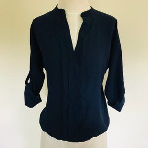 Monteau Roll Tab Blouse S